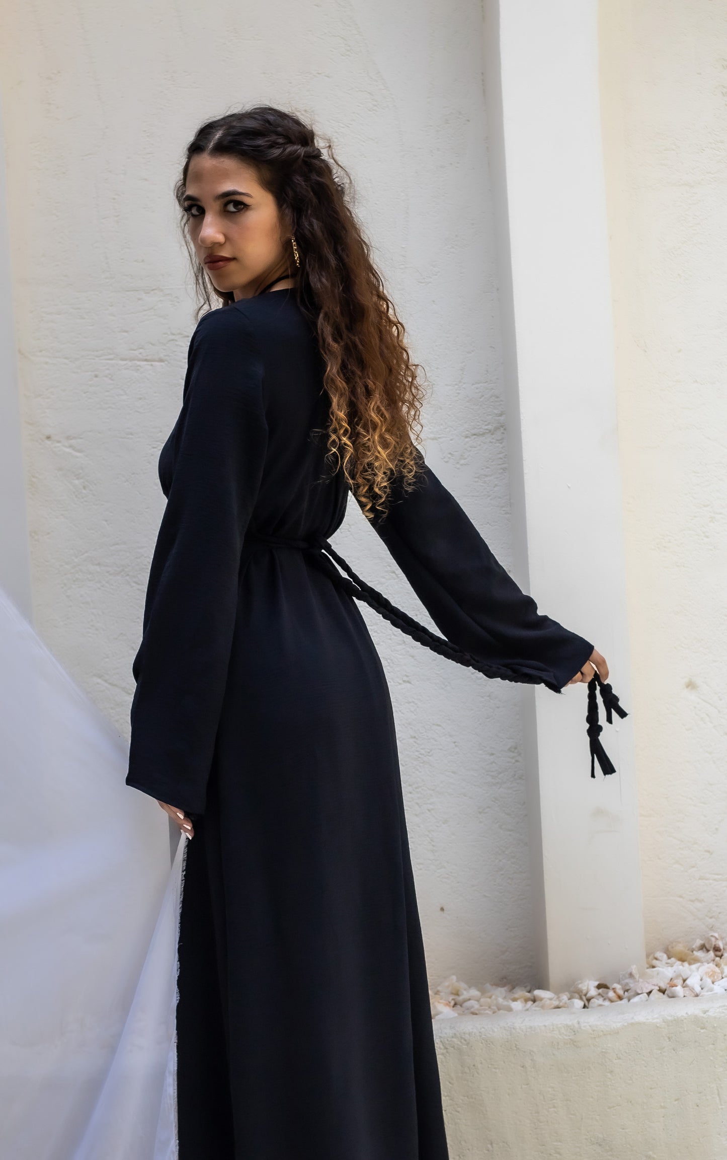 Braided Summer Long Dress