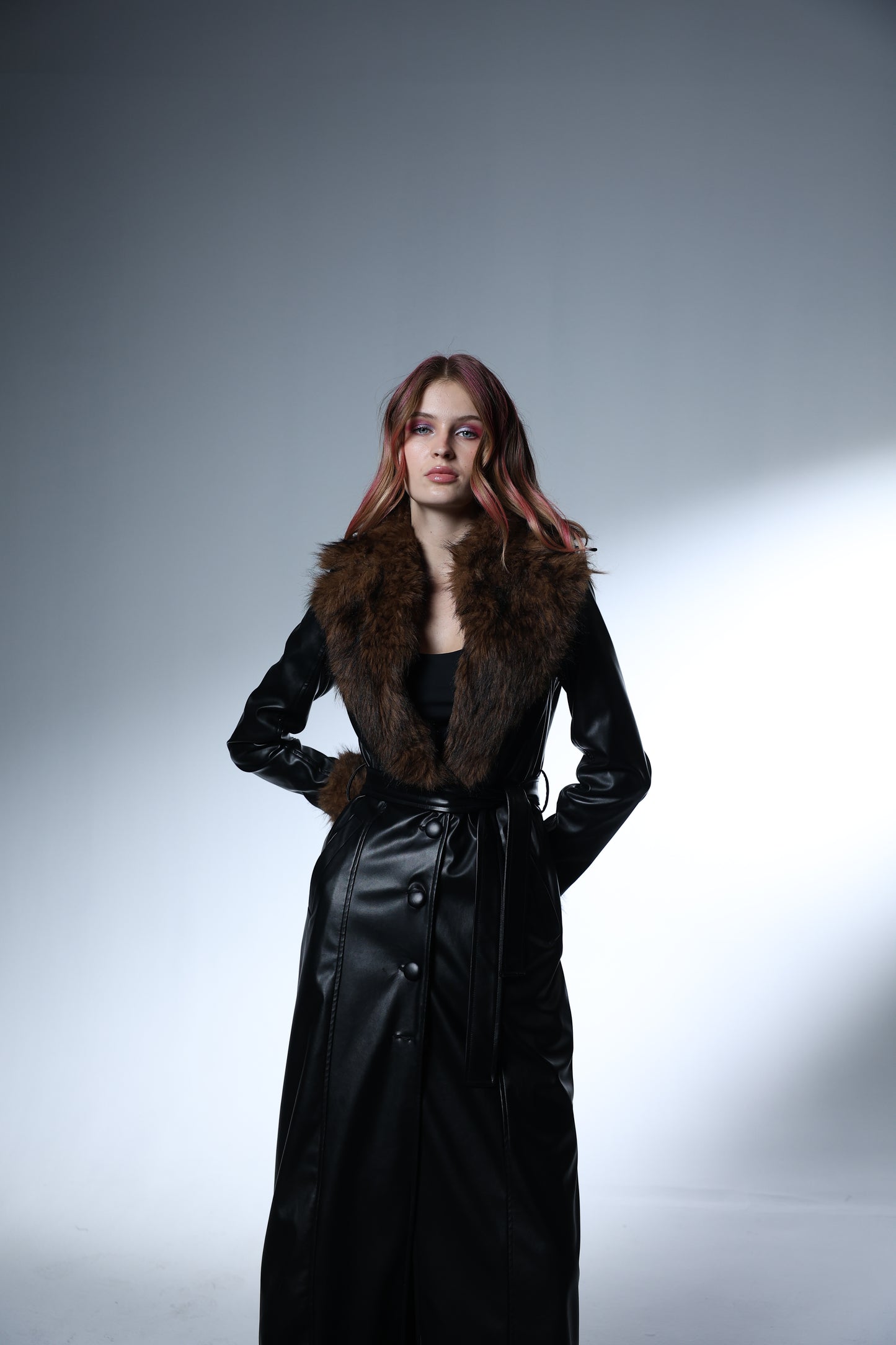 Leather Coat