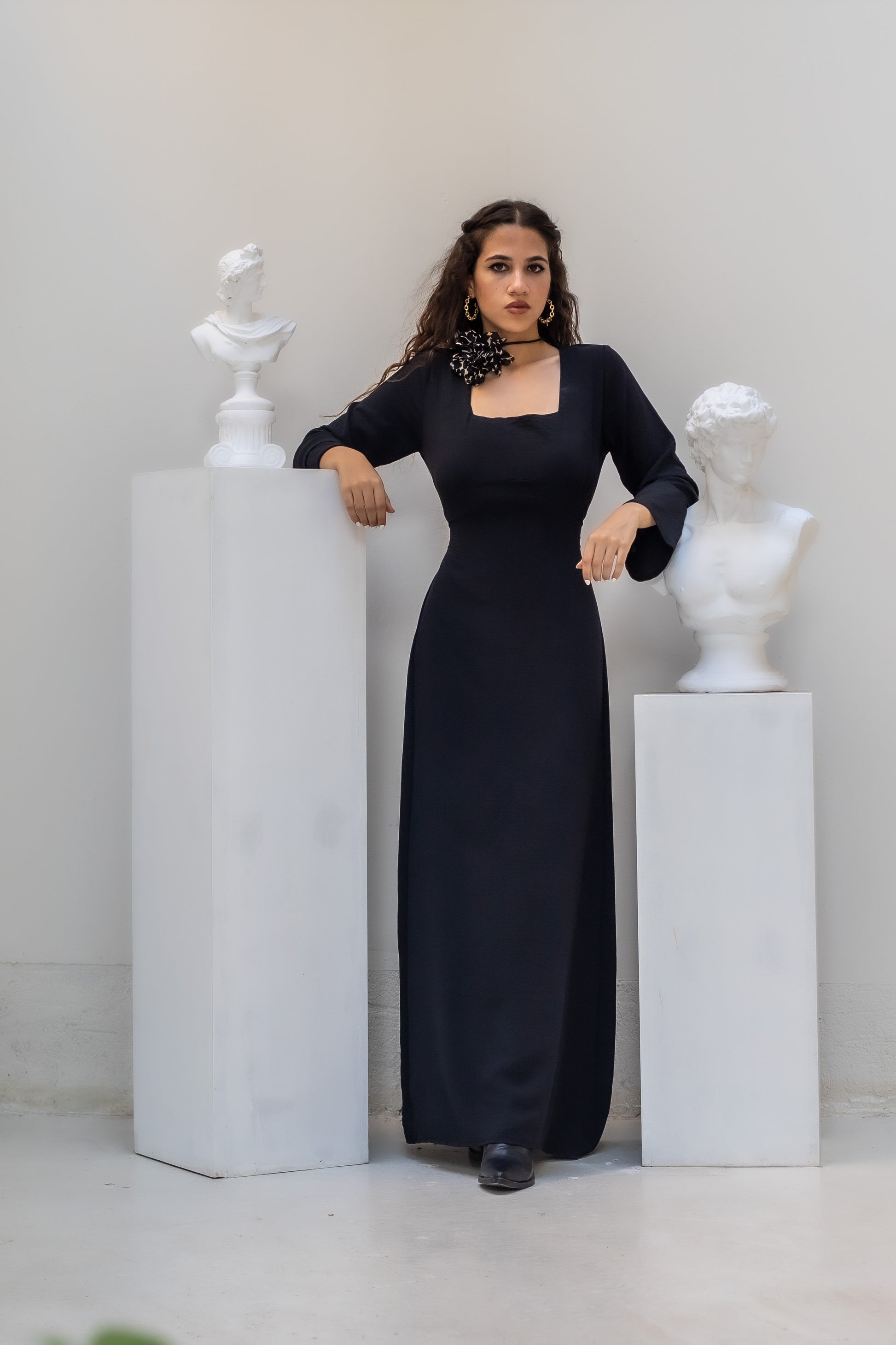 Braided Summer Long Dress